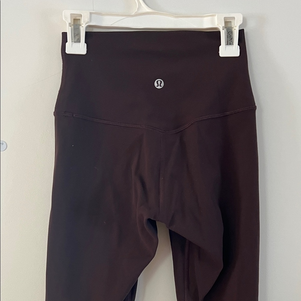 Lululemon Espresso Brown Align Leggings size 2